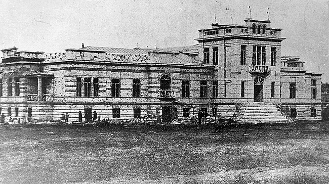 Palatul lui Uvaliev, în anul 1906.